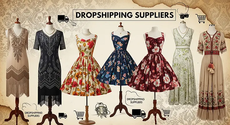 Dropshipping Suppliers for Unique and Vintage-Inspired Women's Dresses
