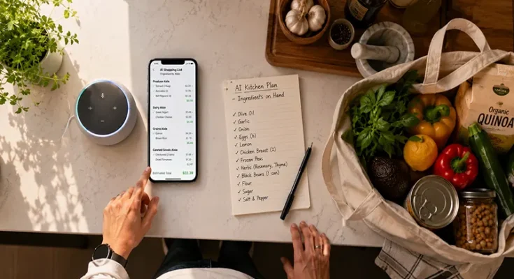 The AI Kitchen: How to Use AI Assistants for Backwards Meal Planning and Grocery Shopping